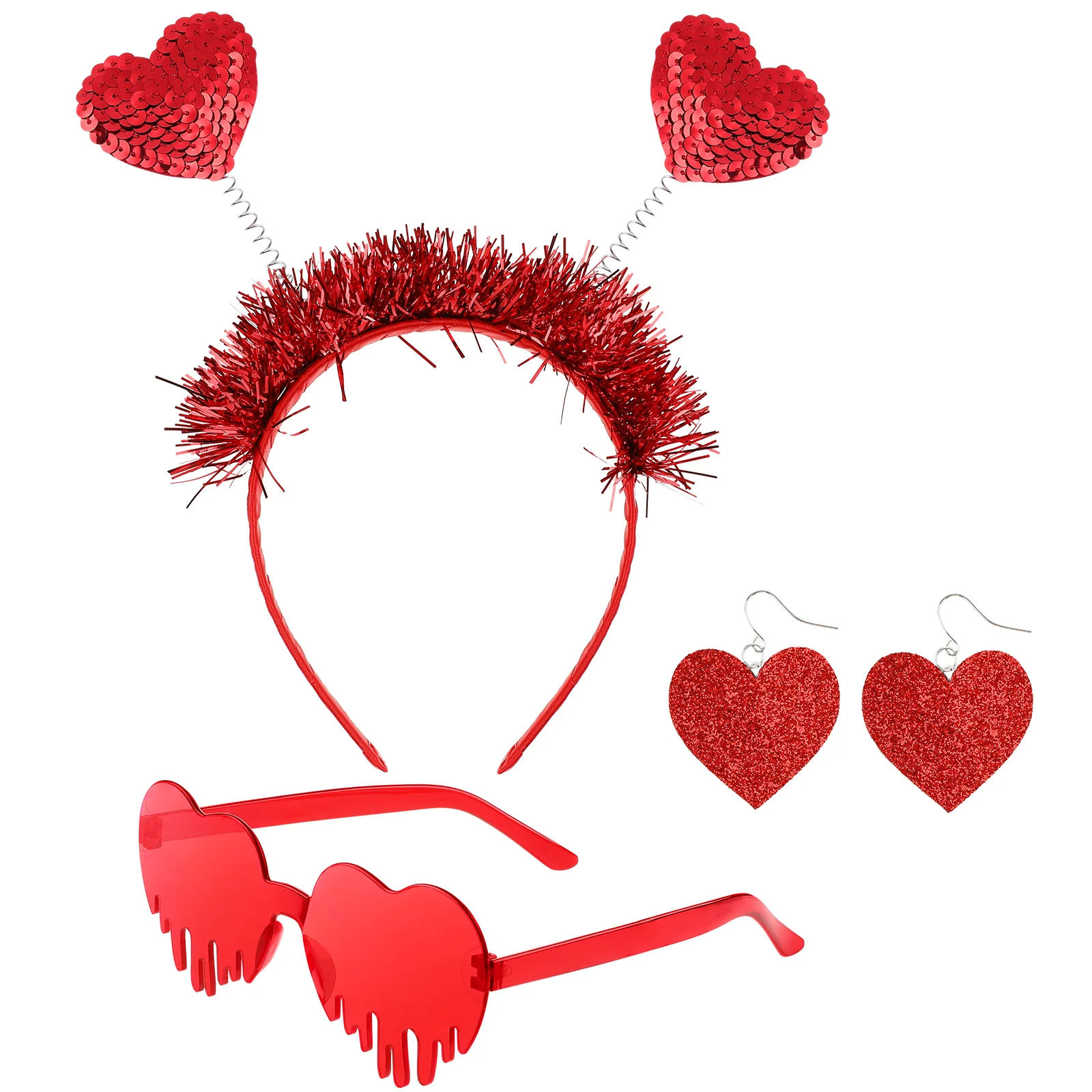 Valentine Day Gifts Women Heart Day Valentines Hairband Headbands