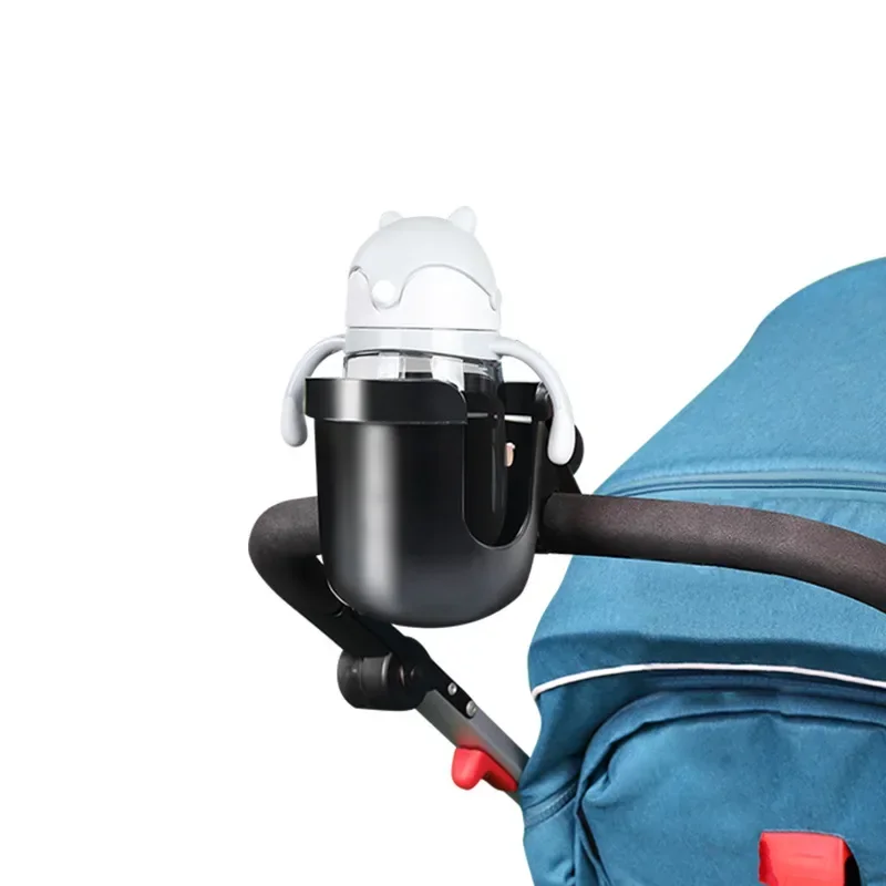 Universal 360 Rotatable Cup Holder for Pram Stroller Carrying Case Milk Bottle Cart New Baby Stroller Cup Holder Rack Bottle