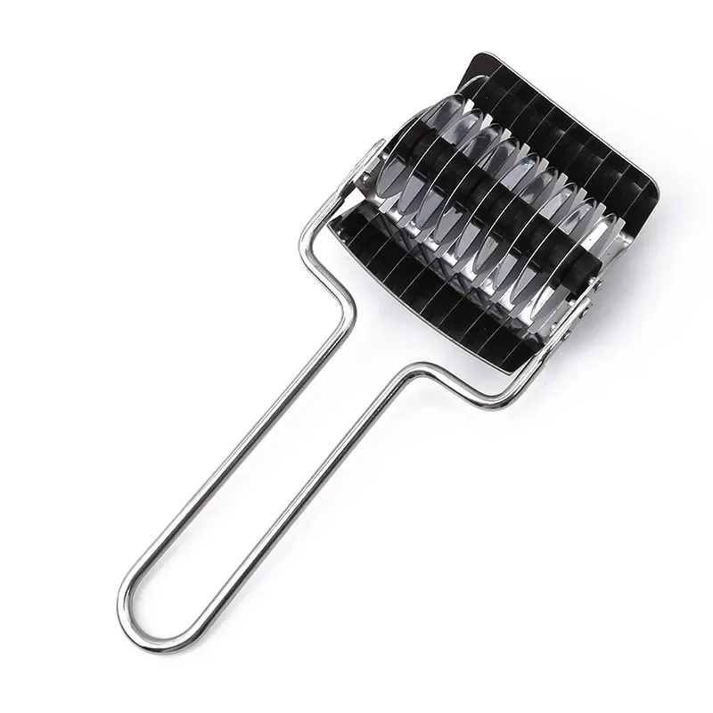 Stainless Steel Manual Non-slip Handle Pressing Machine Noodle Cut Shallot Cutter Spaetzle Pastry Tool for Kitchen