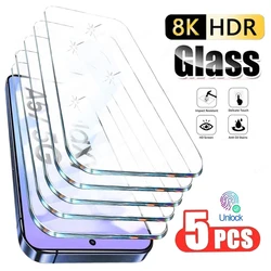 Premium Tempered Glass Screen Protector Set - Pack of 5 for Galaxy A27 (5PCS)