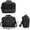 Outdoor Molle Medical Bag EDC Pouch Organizer First Aid Kit Large Capacity IFAK EMT Waist Pack for Hunting Camping Travel 5