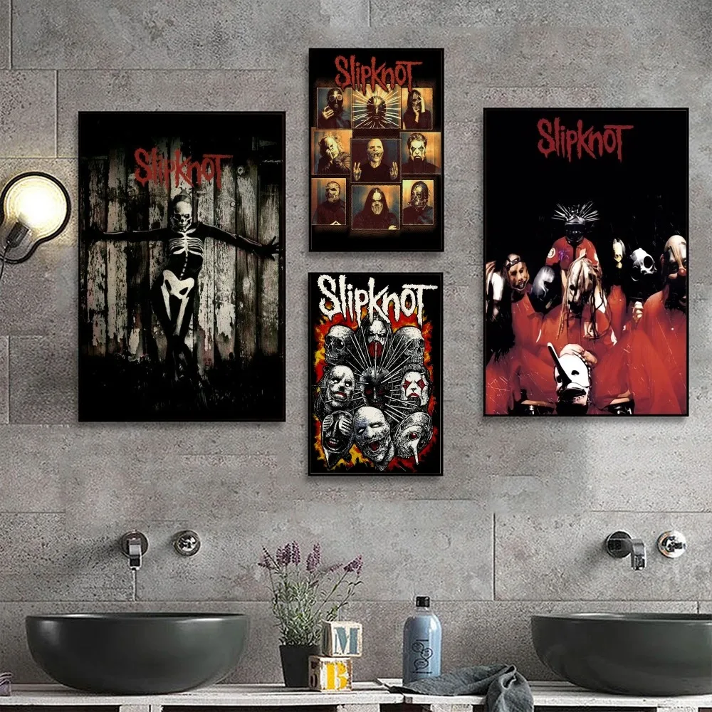 Slipknot-Hope is Gone Decoration Art Poster No Framed Poster Vintage Wall Art Painting Bedroom Study Stickers poster prints vintage posters