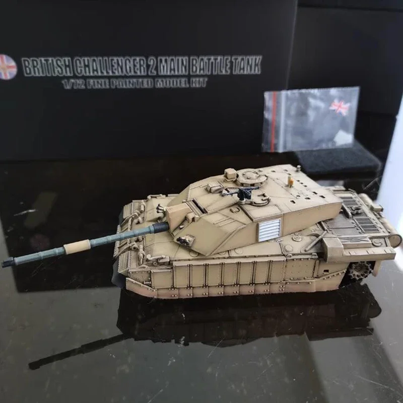 

1/72 TANK British Challenger 2 Main Battle Iraqi Gulf War Finished Model Static Decoration Simulation Toys Boys Children Gift