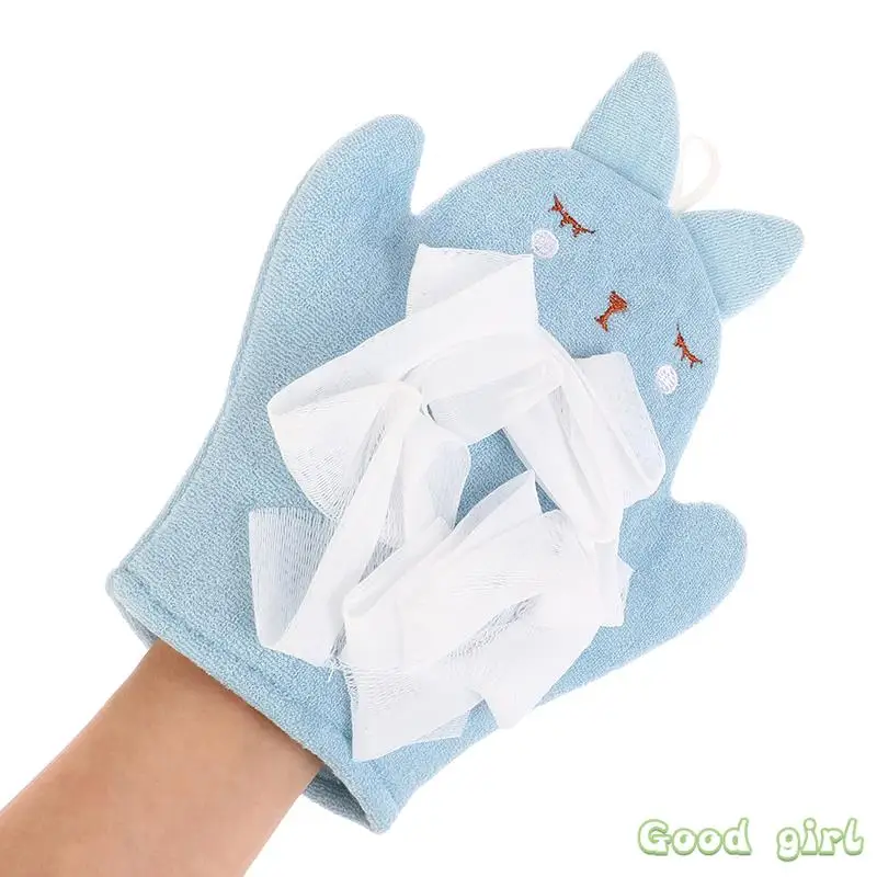 

Cartoon Baby Bath Gloves Cotton Bath Towel For Children Cute Animal Bath Brushes Comfortable Rub Sponges Baby Bath Accessories