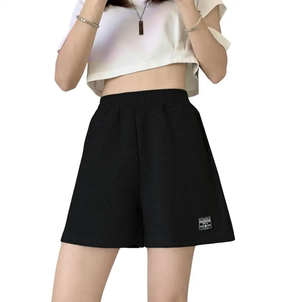 

Running Shorts Elastic Waist Summer Shorts Ladies Wide Leg Pants