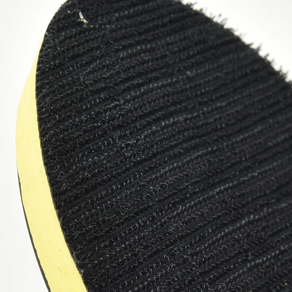 Car Polishing Pad 3/4/5/6/7in Polishing Disc Flocking Sanding Disc Self Adhesive Drill Rod For Electric Polisher Tool