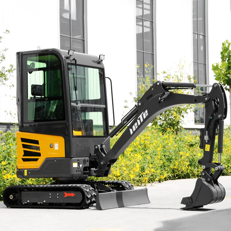 Agricultural 1.8 Ton Mini Excavator 360° Rotation Kubota Engine Mini Digger 1 ton 2 ton Customized EURO 5 Small Excavator price