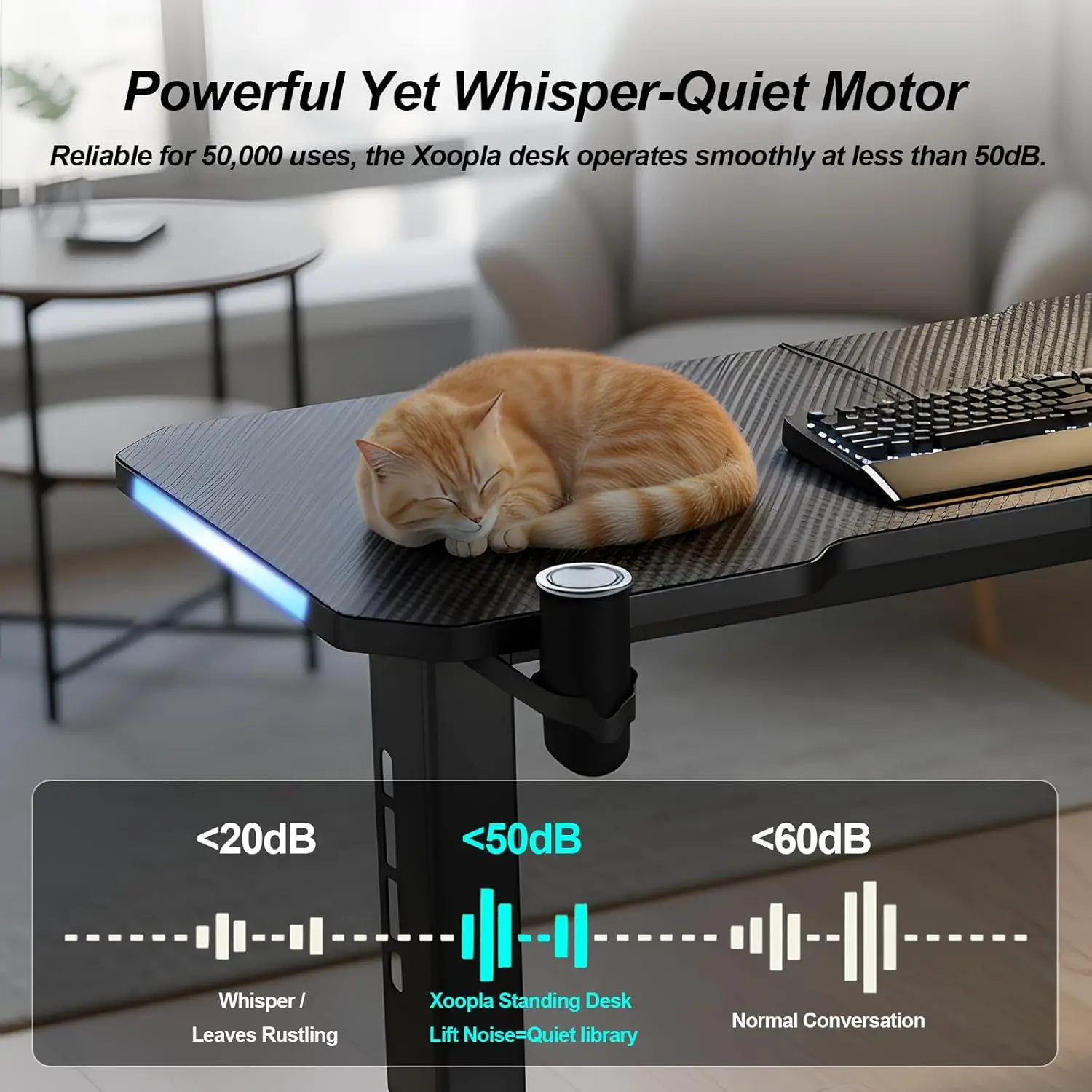 هنريز شوب طاولة مكتب كمبيوتر قابلة للتعديل