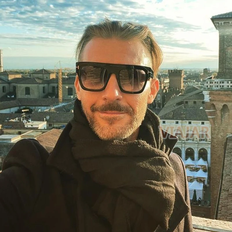 Occhiali Da Sole Vintage Di Marca Tom F Per Uomo Donna 2024 Occhiali Da Sole Firmati Di Lusso Uomo Nero Sfumato Glasse Gafas De Sol Hombre