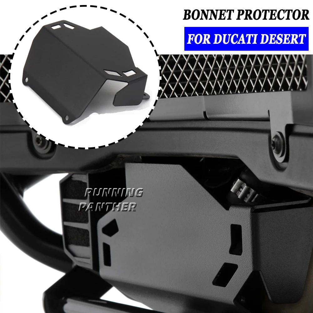 

For Ducati Desert X Desert-X DesertX DESERT X Motorcycle Engine Guard Protector Cylinder Head Valve Cover Black