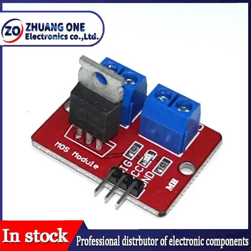 Pulsante Mosfet Superiore 0-24V Irf520 Modulo Driver Mos Per Arduino Mcu Arm Raspberry Pi