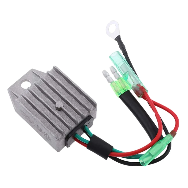 Boat Voltage Rectifier Regulator Fits For Yamaha 15HP 2-Stroke Motor Outboard Engines