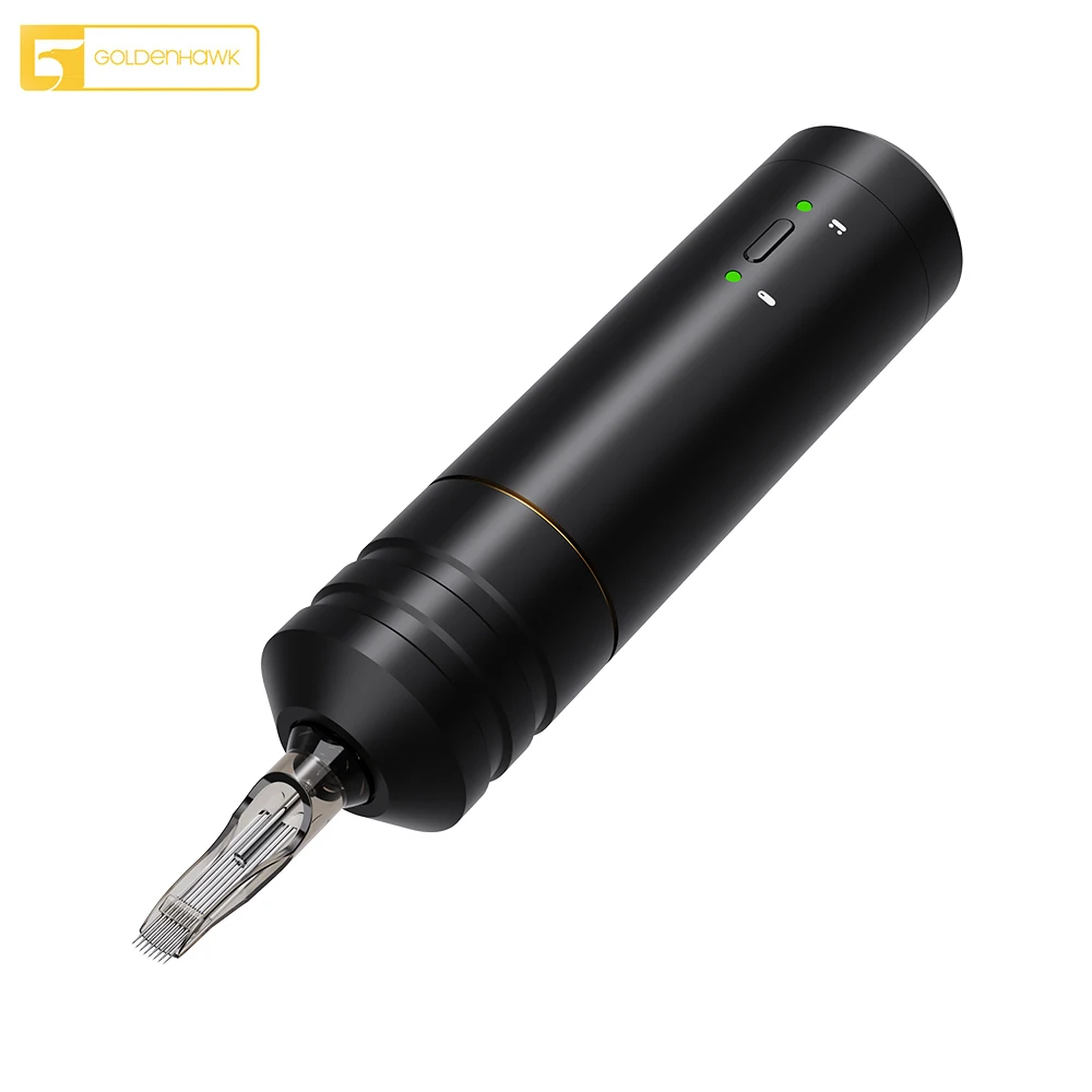 

GOLDENHAWK Profession Ambition Wireless Tattoo Pen Machine For Tattoo Artist Body Art Permanent Makeup Machine