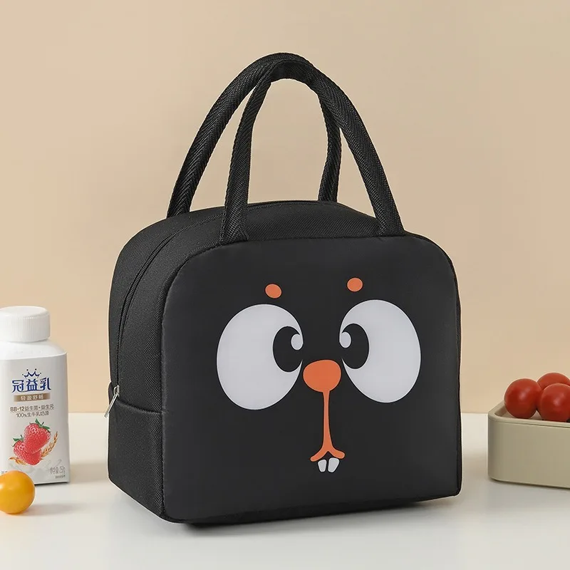 Cartoon Animals Portable Thermal Bag Lunch Bags For Children With Kids Girls Storage Banto Lunchbox Food Bag Insulation Bags