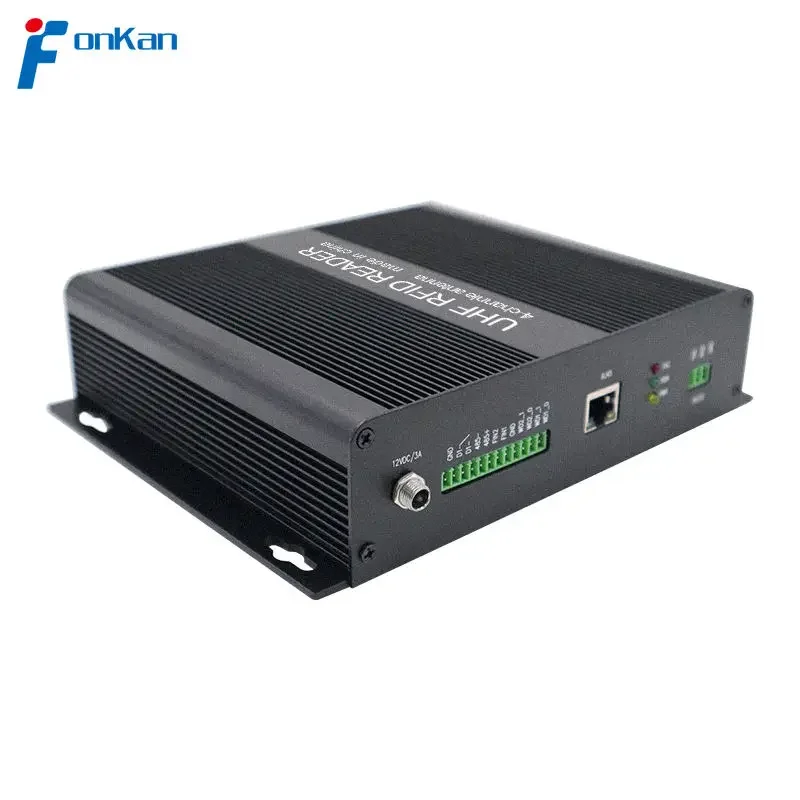 2026EPC ISO18000-6C Impinj E710 4포트 출입 통제 카드 리더기 UHF RFID 15m 장거리 리더기