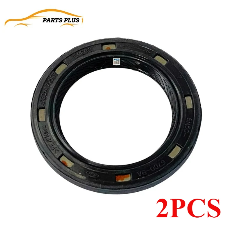 Crankshaft Front Oil Seal 6M5G6700BA 2PCS for Ford EcoSport Mondeo Fiesta Taurus FOCUS 1.6 VOLVO S60 C40110602 1473807