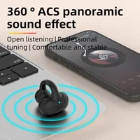 P70 Earclip Wireless Bluetooth Headset OWS Touch Light Mini High Quality Earplugs Anti Sweat HD Sound Stereo Universal Headset 2