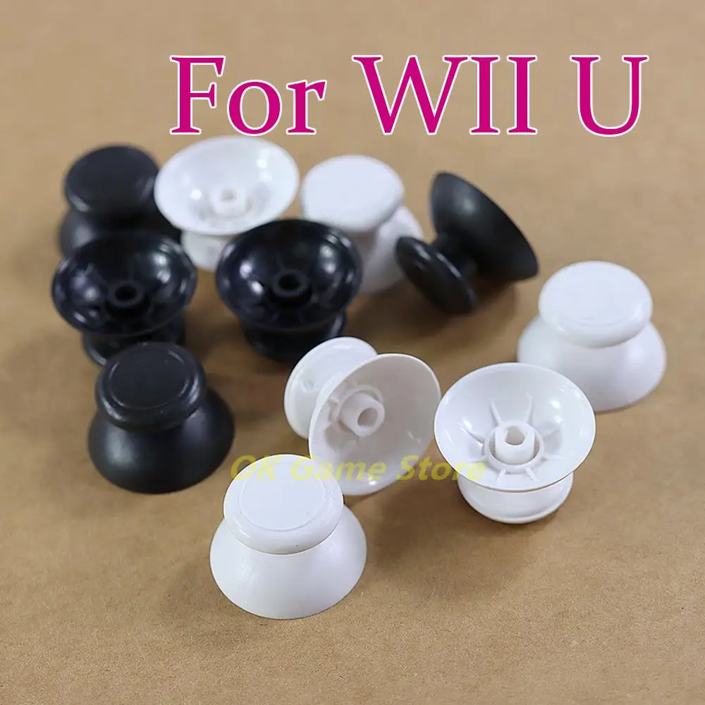 50 Pz/Lotto Tappo A Bilanciere Con Foro Grande Per Wii U Wiiu 3D Copertura Analogica In Plastica Thumb Stick Joystick Grip Caps Per Wii U Pro Gamepad