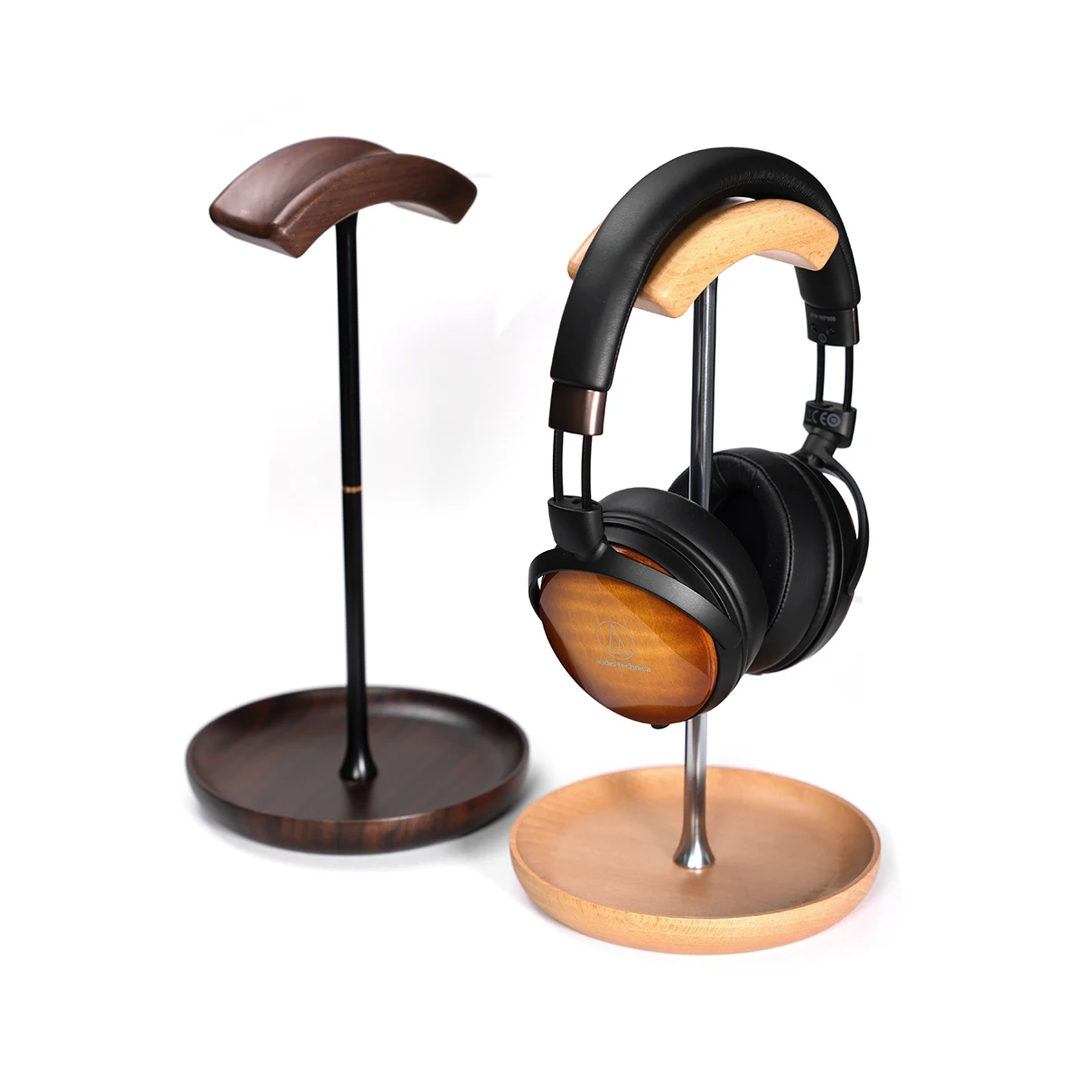 Detachable Wooden Headphone Stand with 270mm Effective Height and Large Base DD ddHiFi HS270W