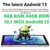 Hot Sales K12 10.1 Inch Android 13 Tablet PC 4GB DDR RAM 64GB Flash ROM RK3562 Quad-Core CPU 1280 x 800 IPS Type-C 6000mAh 1