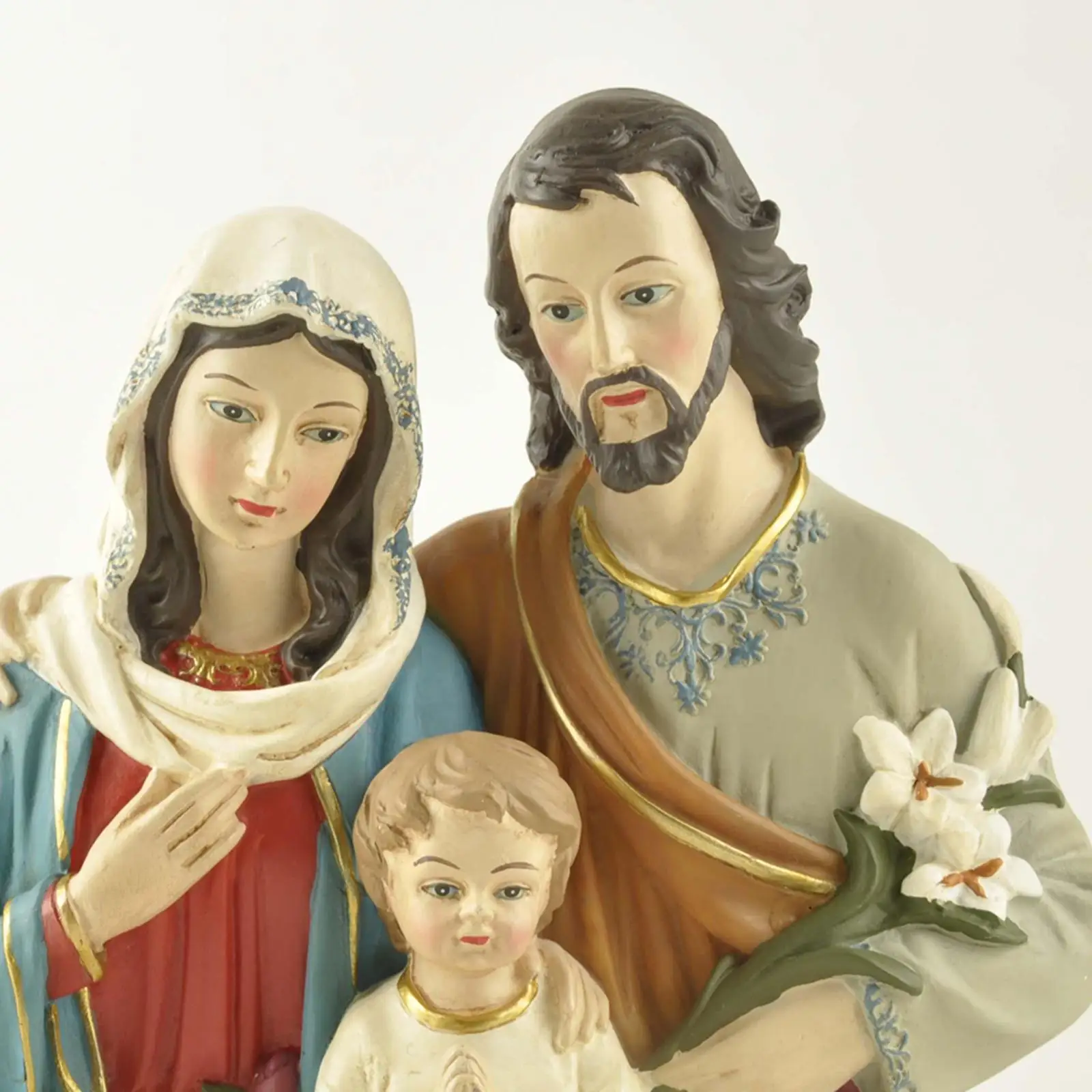 Holy Family Statue Religious Sculptures Home Bedside Tables Decoration images - 6