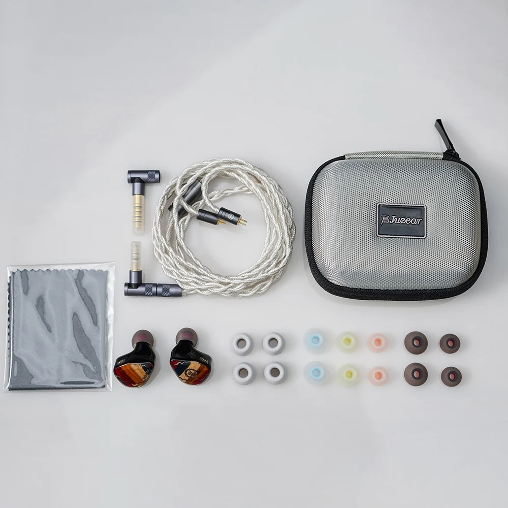 JUZEAR Dragonfly 81T 1DD+8BA HiFi In Ear Monitor Earphones Hybrid Drivers IEMs with 3.5+4.4mm Interchangeable Plugs 6