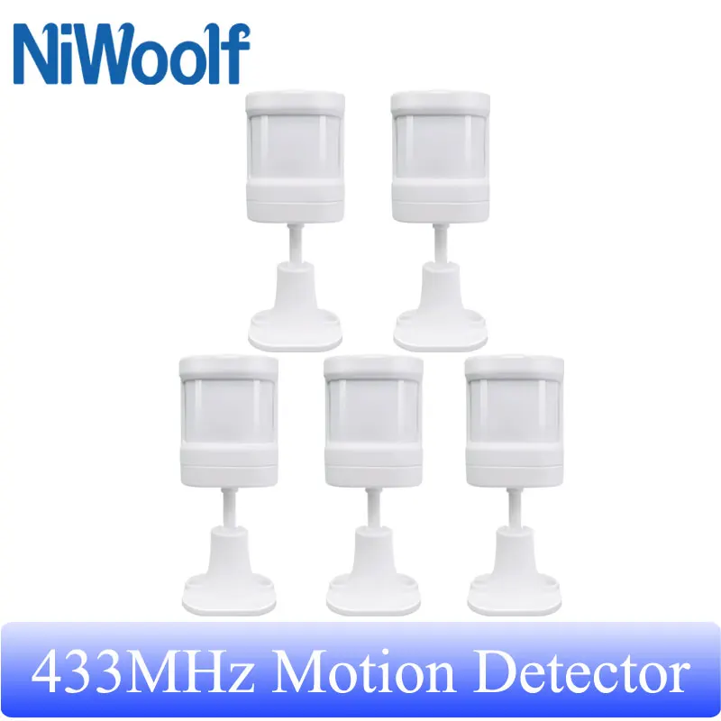 

433MHz Motion Sensor Wholesale Wireless PIR Infrared Detector Human Body Detection For Our Smart Home Security Alarm System