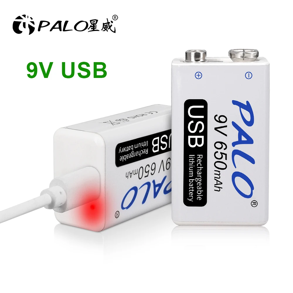 Las Mejores Ofertas En Baterías Recargables De Litio 9V | EBay