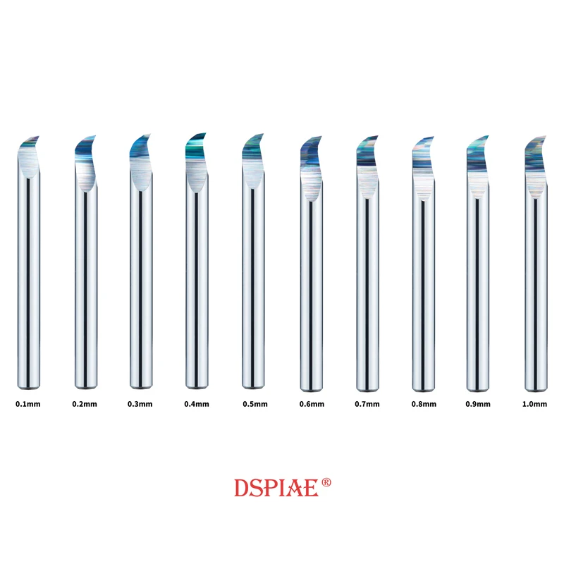 DSPIAE AT-EH COMPATIBLE KNIFE SHANK DIAMETER:3.175MM Tungsten Steel Hook Broach 6