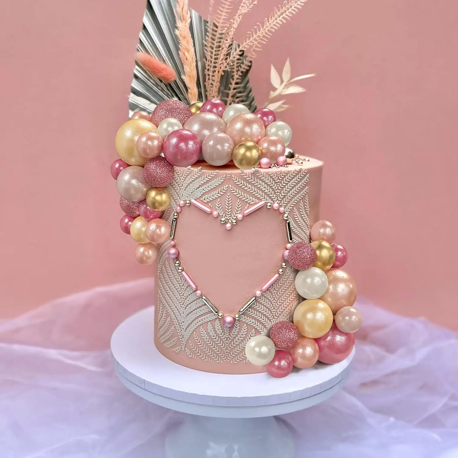 Mini topper per torta a palloncino, 86 topper per