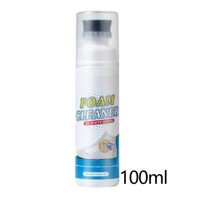 White Shoe Cleaner White Shoes Cleaner Tennis Shoe Cleaner With Brush Head Sneaker Cleaning Kit Shoe Cleaning Kit For Leather 5