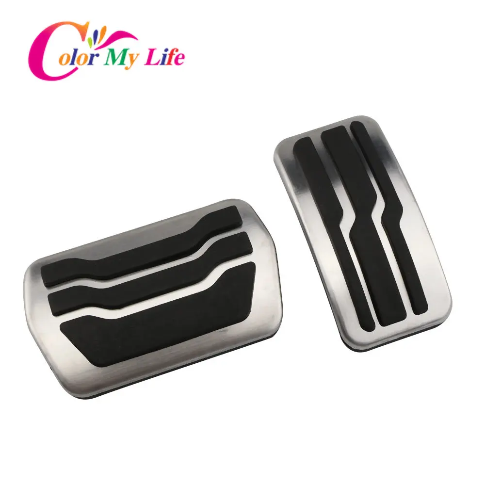 Car Accessories Car Pedals Pedal Cover Stainless Steel Pedal Cover For Ford Focus 2 3 4 MK2 MK3 MK4 RS ST 2005-Kuga Escape 2009 -