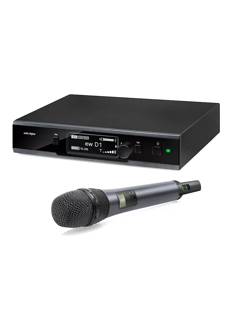 EW D1 digital true diversity professional UHF wireless microphone system with E835 E835S mic is for stage performance DJ