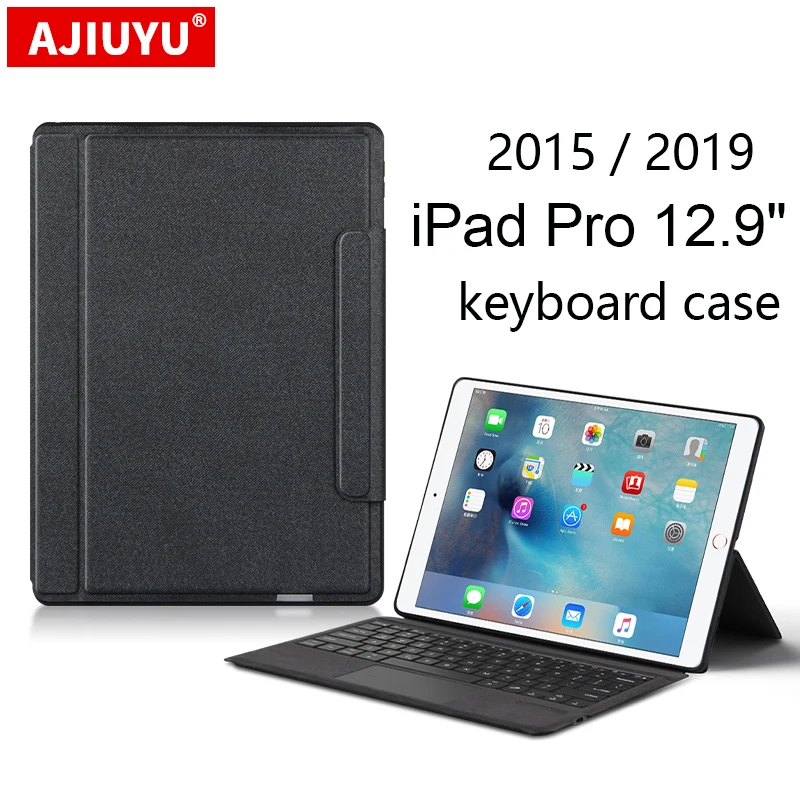 AJIUYU Keyboard Case For iPad Pro 12.9 inch 2017 2015 1th 2th Tablet