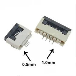 10PCS FPC Connector Socket Drawer/Clamshell Assortment - 28P (Clamshell)