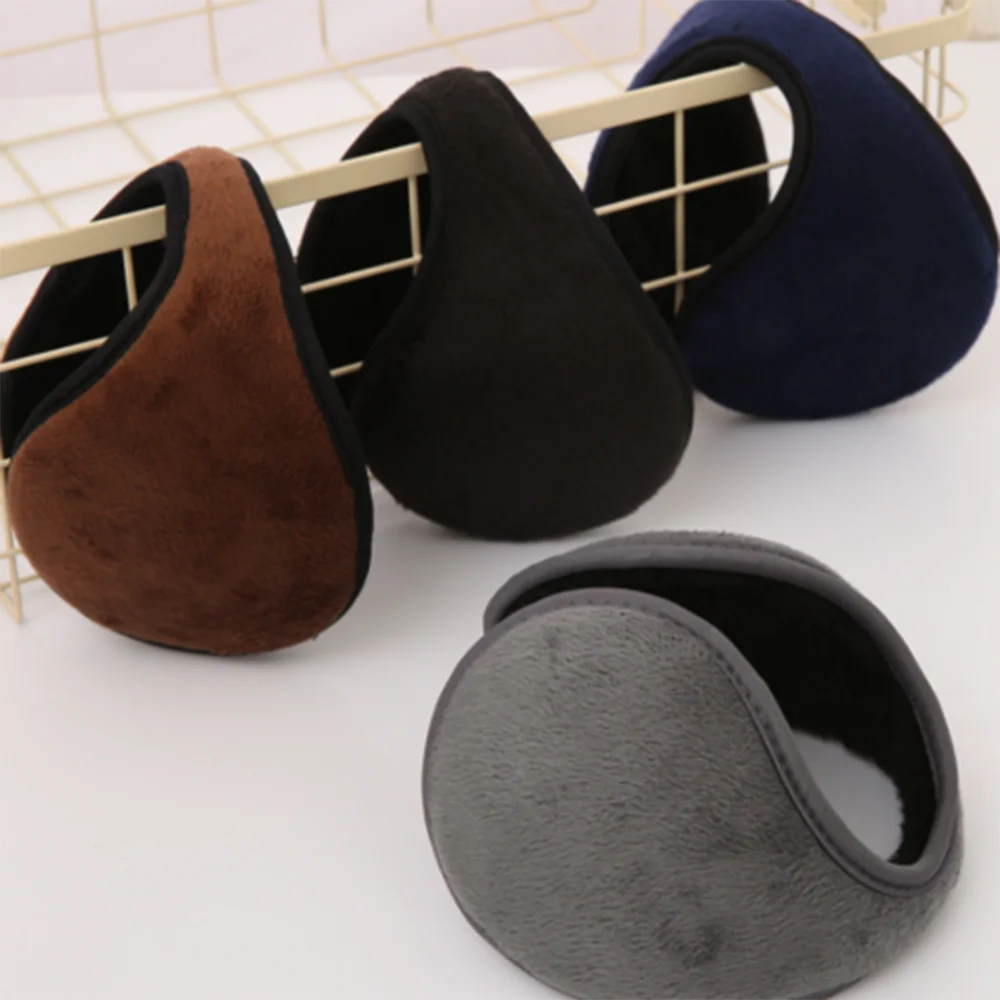 

Windproof Earmuffs Men Women's Ear Warm Protector Thicken Plush Winter Warm Fleece Earmuff Outdoor Cycling Warmer Soft Ear Muffs