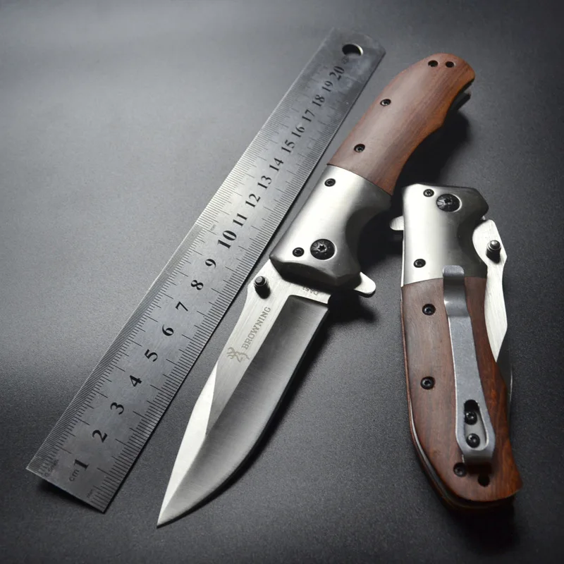 Outdoor Portable Folding Knife for Men Survival Military Tactical Pocket Knives for Camping and Fishing folding knife