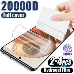 Full Curved Hydrogel Screen Protector - 2 - 4 Piece Set - 3Piece (Moto Edge 40)