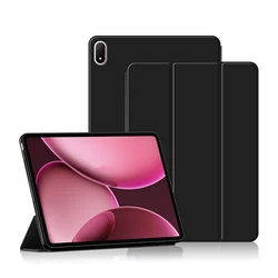 Ultra-Slim Smart TPU Tablet Case with Auto Sleep/Wake Function - Protective Casing for OPPO Pad 4 Pro 13.2 (Black)