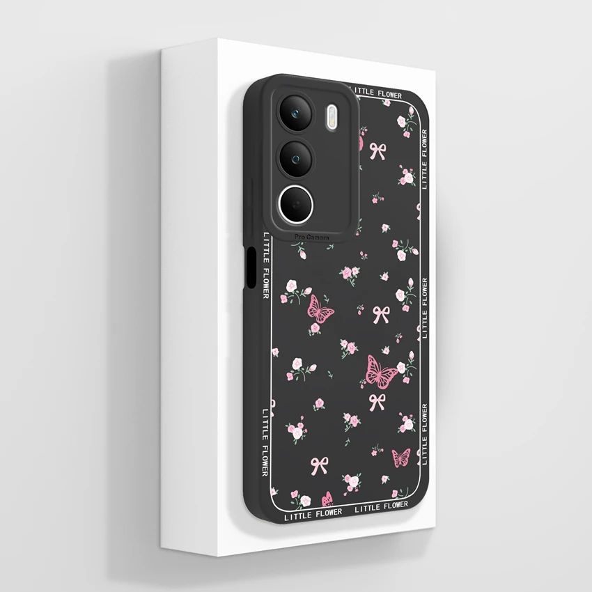 Summer Fruit Lemon Flower Phone Case - Soft Silicone Shockproof Cover