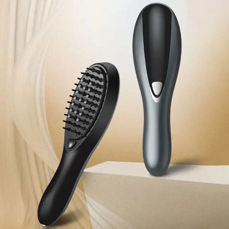 

Hair Care Comb Electric Vibration Massage Comb for Anti-Hair Loss Hair Care Head Relaxation Liquid Import Hair Regrowth Therapy