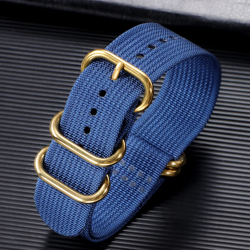 Premium Nylon Military Sport Watch Strap - Breathable Men's Wristband Accessory