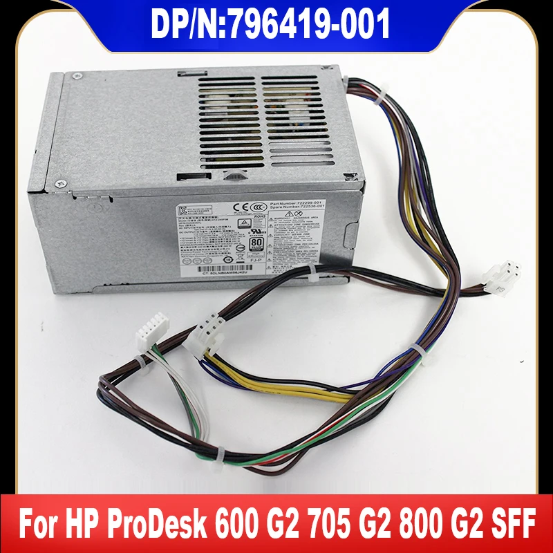 Fonte de Alimentação Original para hp Prodesk Elitedesk Elitedesk 600 g2 705 g2 800 g2 Sff 200w D14200p1a Novo 796419001 901912-002 901912 001