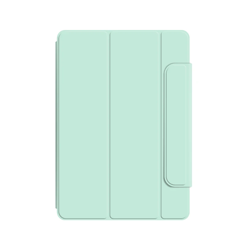 AJIUYU Smart Magnetic Fold PU Leather Book Cover
