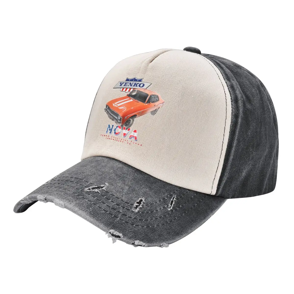 

Yenko Nova 427 Muscle Racecar Hotrod Cowboy Hat derby hat Luxury Cap beach hat Hat Male Women's