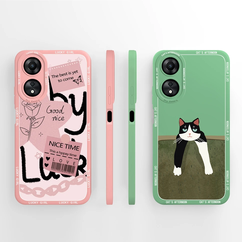 Cute Flowers Silicone Protective Phone Case - Stylish Back Cover Casing Shell with Bumper Protection