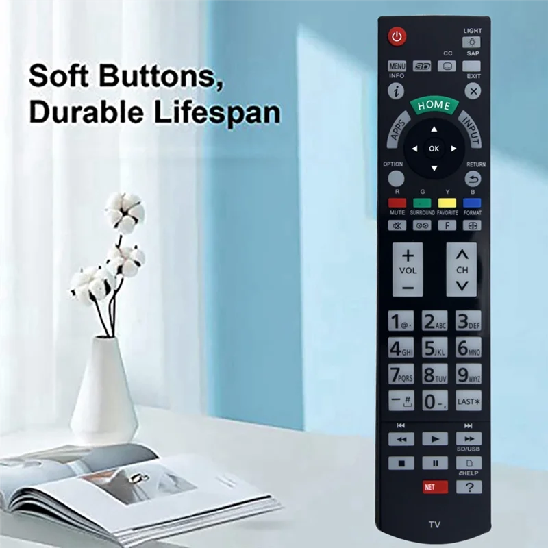 Digital Tv Recorder Remote Control For Panasonic N2QAYB000862 TC-P55VT60 TC-P60VT60 TC-P65VT60 TV Original Panasonic Tv Remote - Foto 4