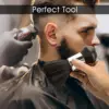 Waterproof Hairdressing Shawl Bib paper Set Skull pattern Nylon Hairdressing Clothes Chopped Hair Isolator Hair Dyeing Tool 4
