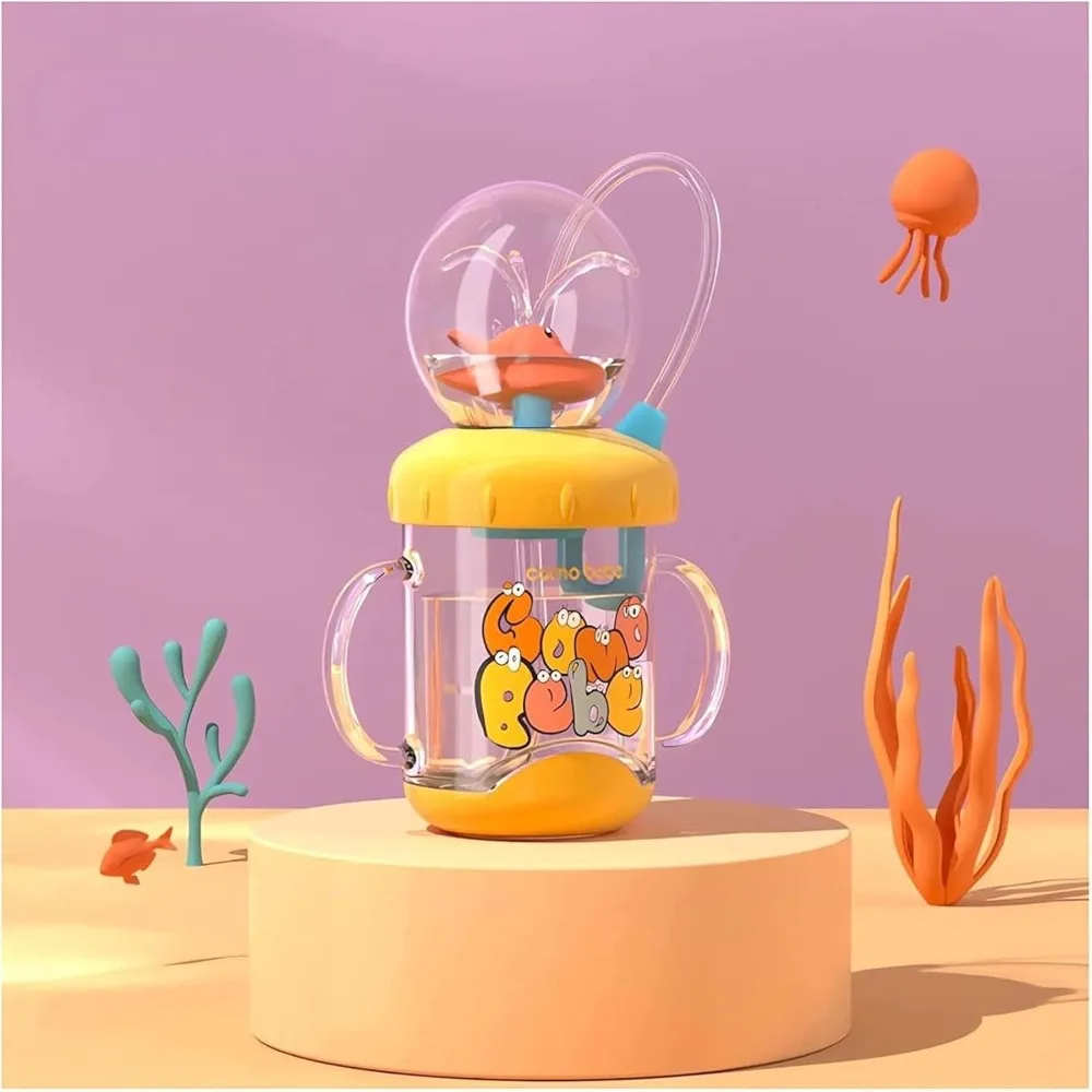 Whale Fountain Tumbler Leak Proof Cup 350ml 220ml