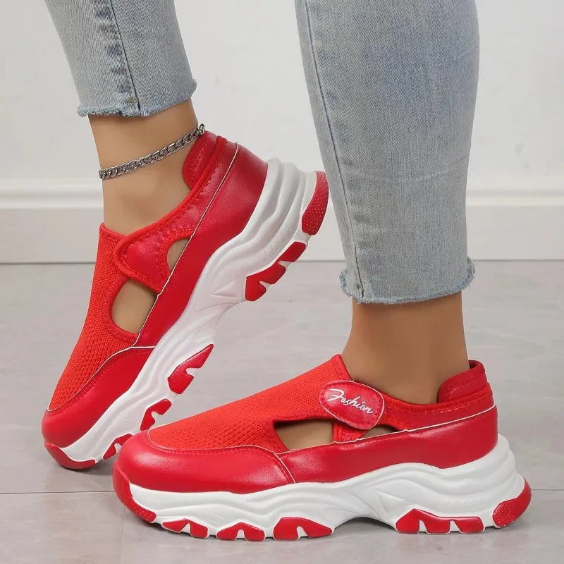 

Кроссовки Женские однотонные с круглым носком, на ремешке с пряжкой, Вулканизированная подошва, повседневная обувь для улицы, осень 2023